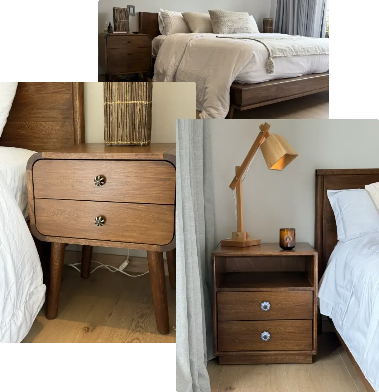 Cocina integral en madera natural